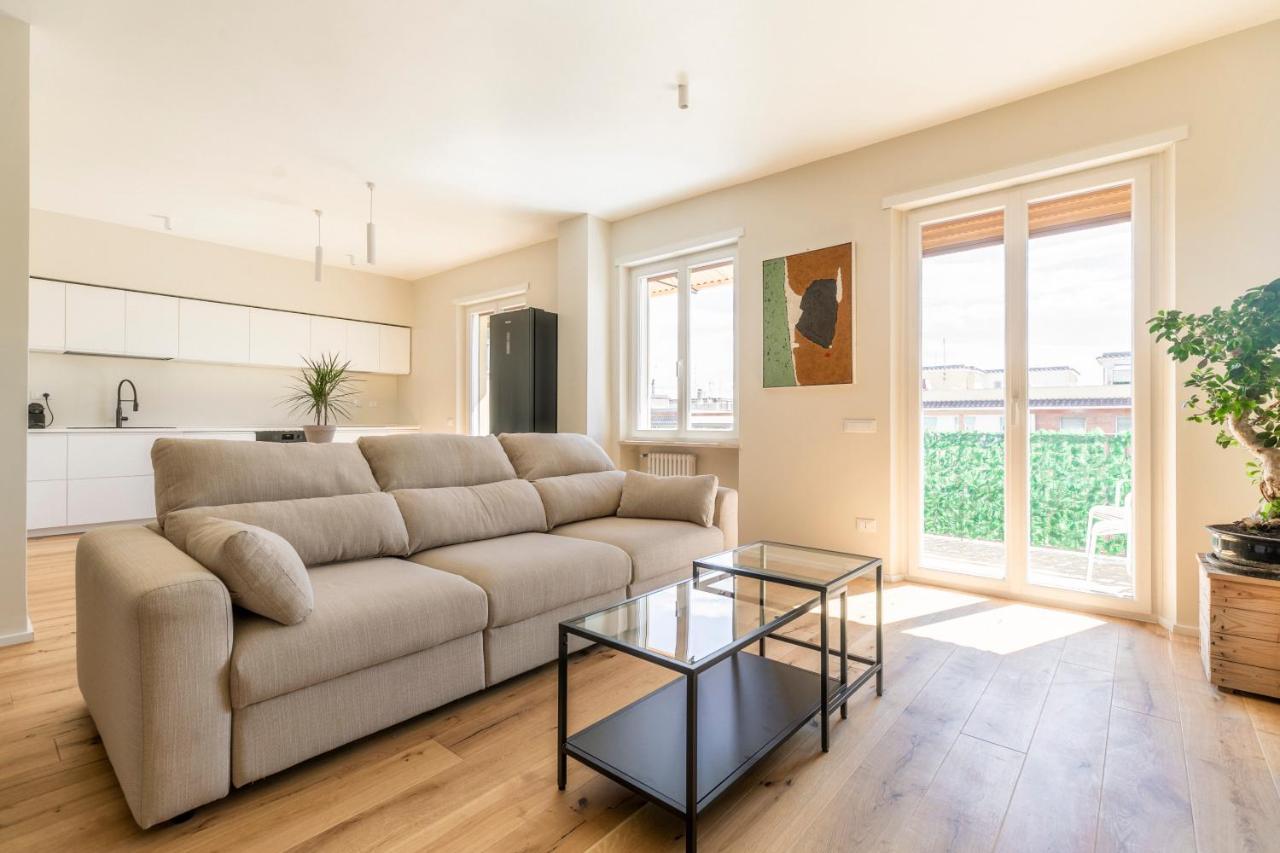 La Dolce Vita - Sunny Penthouse Trastevere Station 100Sqm Roma Exterior foto